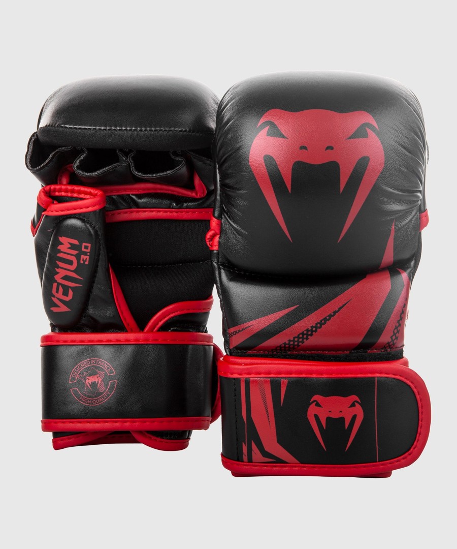 Γάντια sparring venum challenger 3.0 - Μαύροκόκκινο