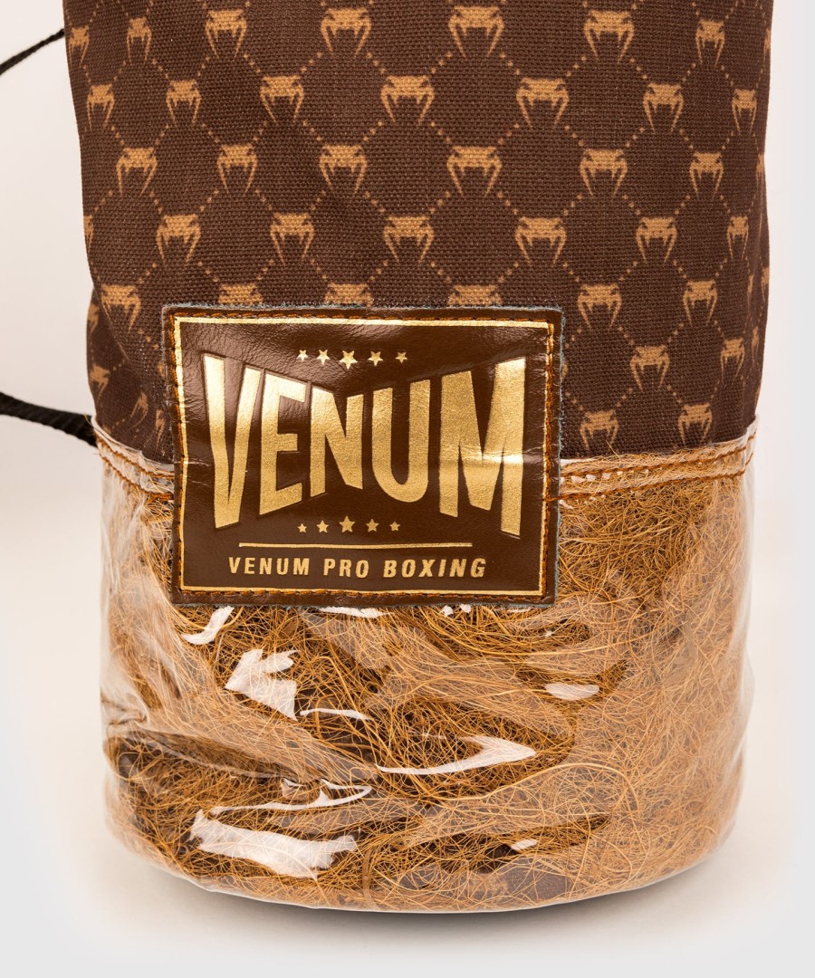 Γάντια πυγμαχίας venum coco monogram pro με κορδόνια - grizzly brown