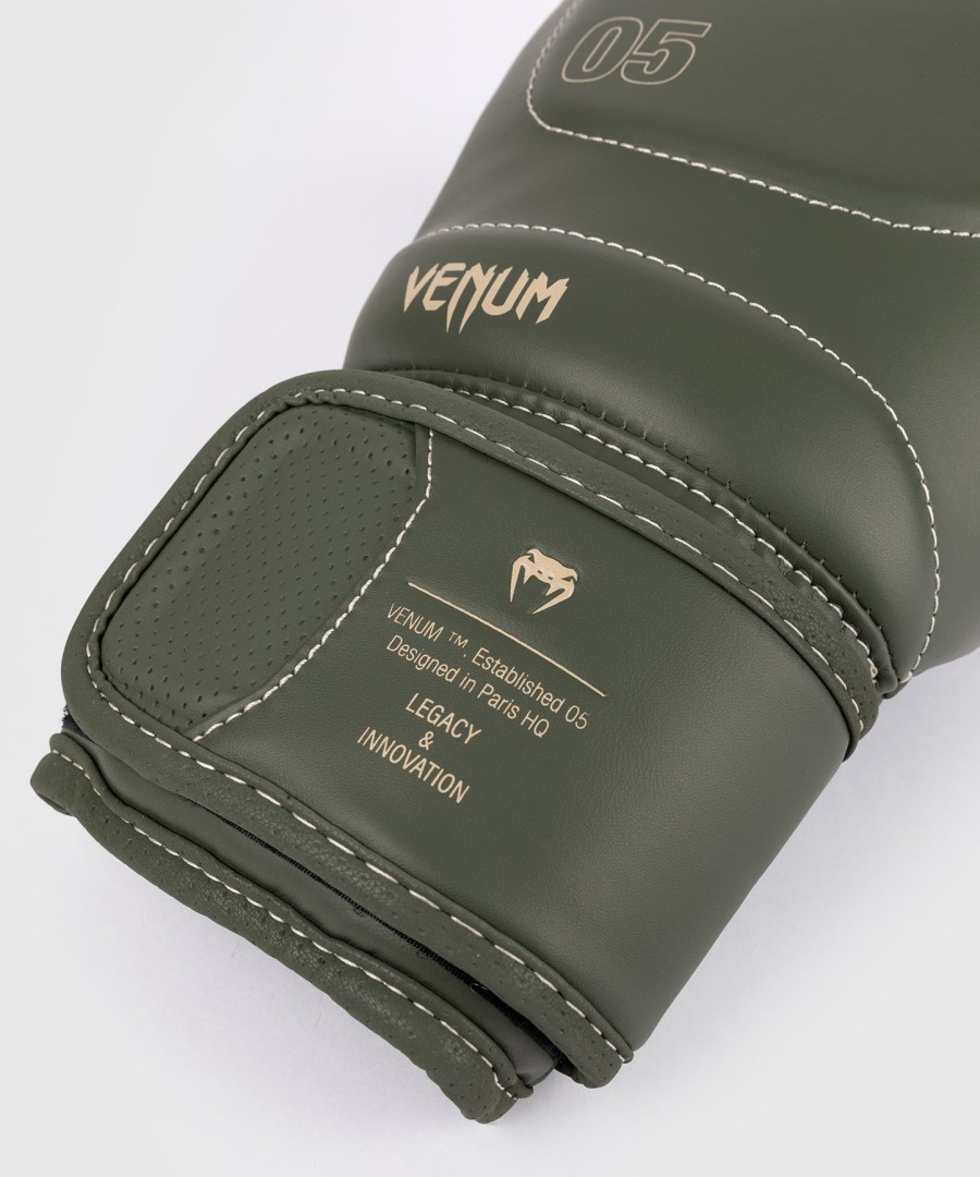 Γάντια πυγμαχίας venum impact evo - Στρατιωτικό Πράσινο