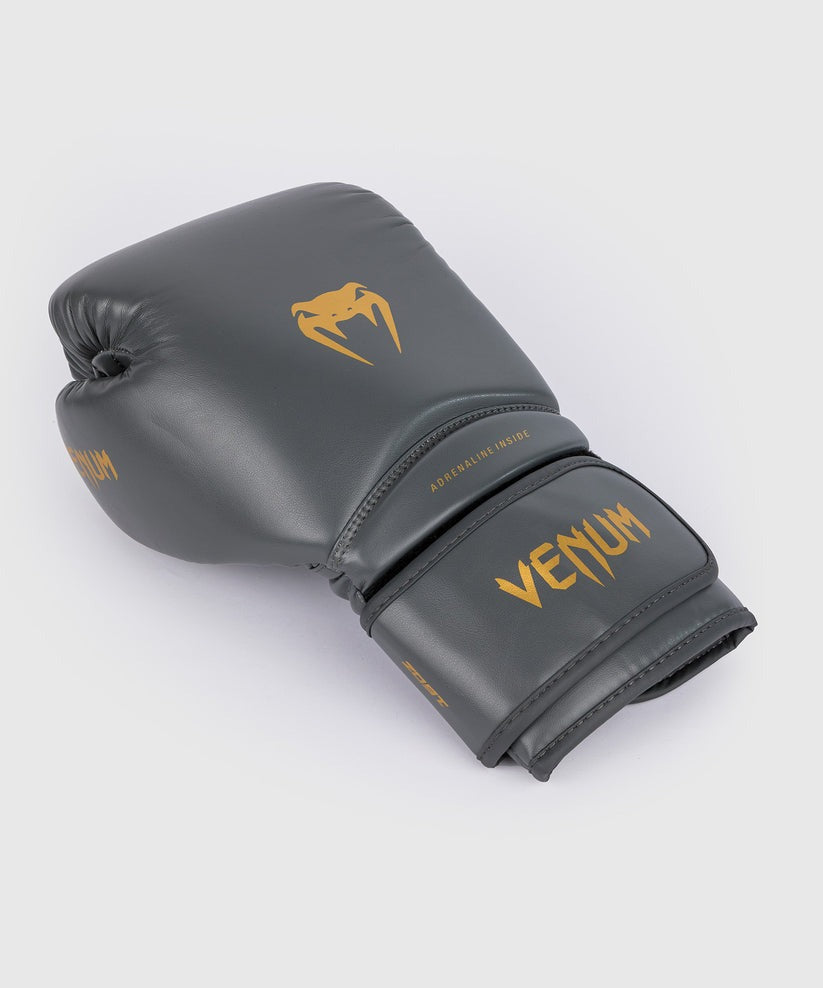 Γάντια πυγμαχίας venum contender 1.5 - ΓκριΧρυσό