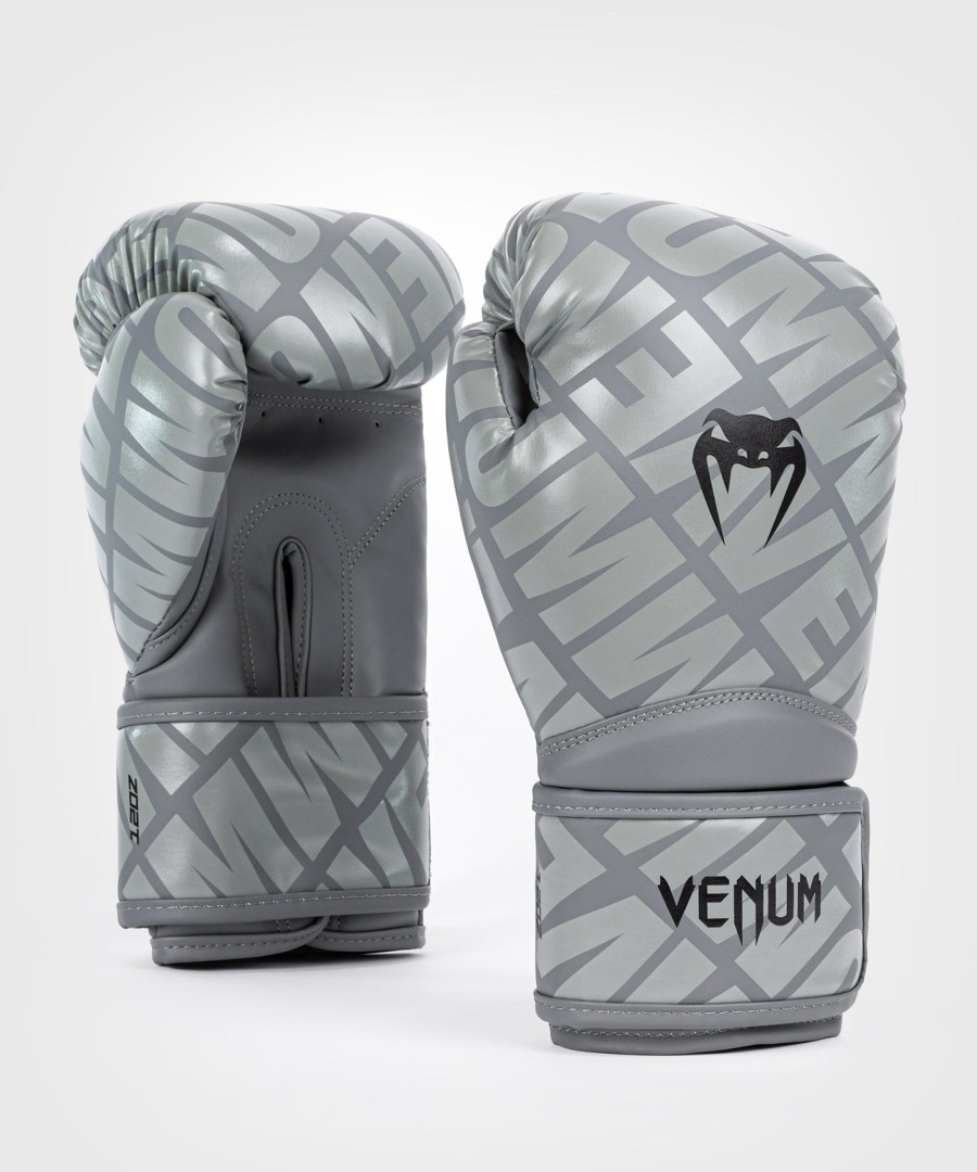 Γάντια πυγμαχίας venum contender 1.5 xt - ΓκριΜαύρο