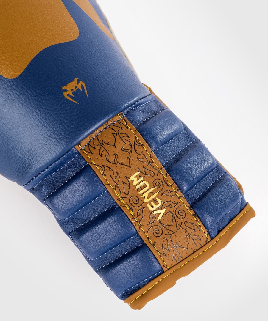 Γάντια πυγμαχίας venum reverso - camel royal blue