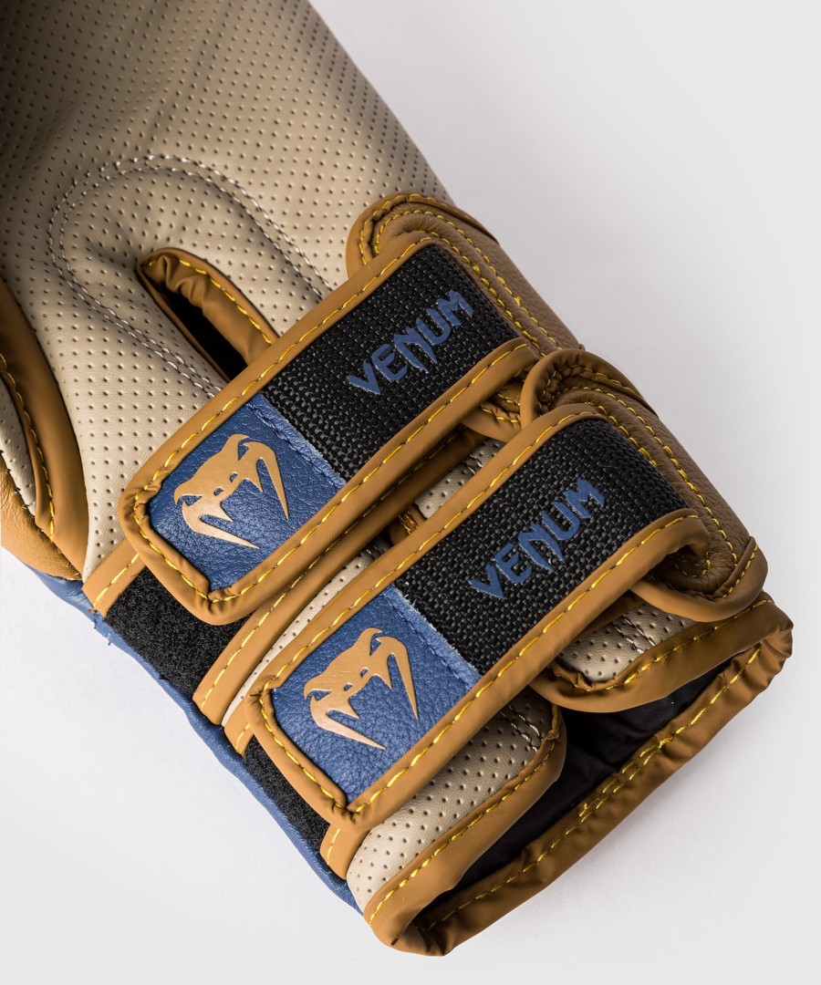 Γάντια πυγμαχίας venum reverso - camel royal blue