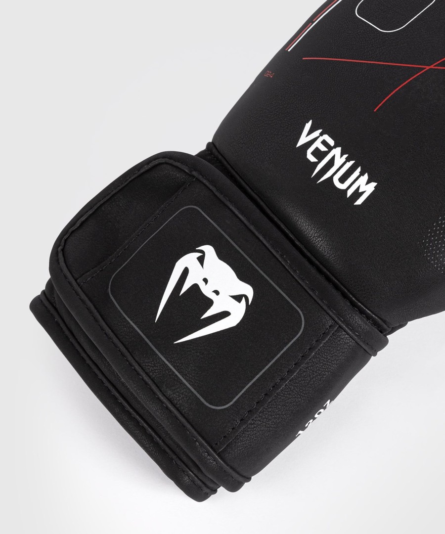 Γάντια πυγμαχίας venum tactical xt - ΜαύροΦωτιά Κόκκινο