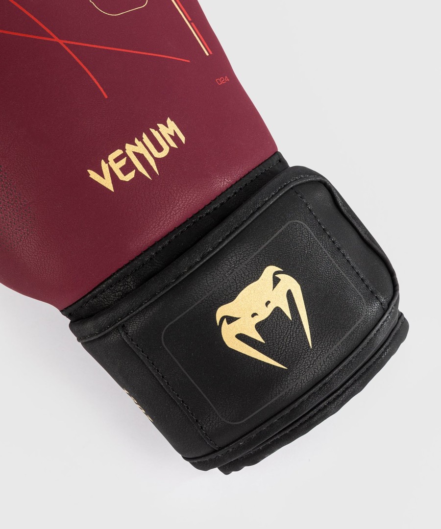 Γάντια πυγμαχίας venum tactical xt - ΜαύροΜπορντόΧρυσό