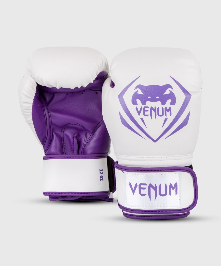 Γάντια πυγμαχίας venum contender - ΛευκόΜωβ