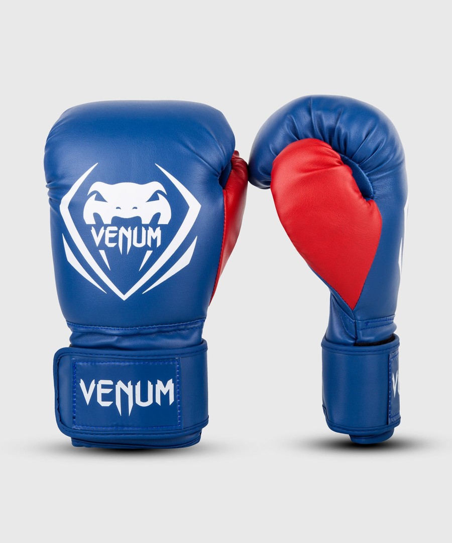 Γάντια πυγμαχίας venum contender - ΜπλεΛευκόΚόκκινο