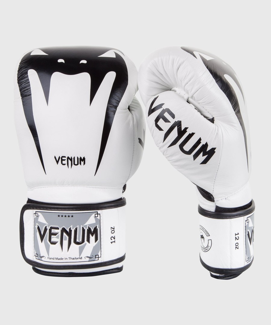 Γάντια πυγμαχίας venum giant 3.0 - Δέρμα nappa - Λευκό