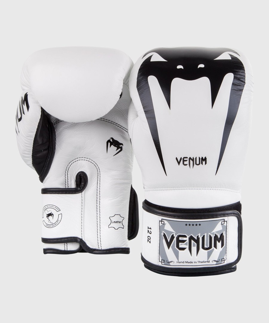 Γάντια πυγμαχίας venum giant 3.0 - Δέρμα nappa - Λευκό