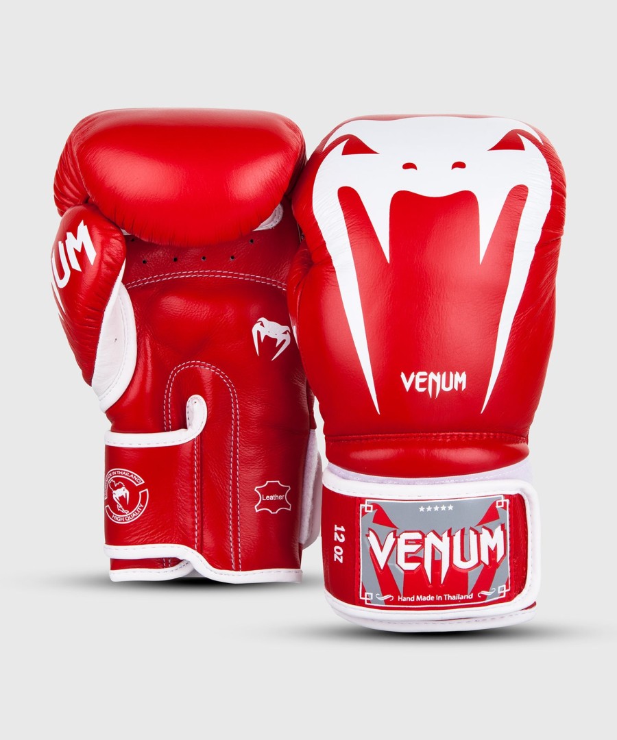 Γάντια πυγμαχίας venum giant 3.0 - Δέρμα nappa - Κόκκινο