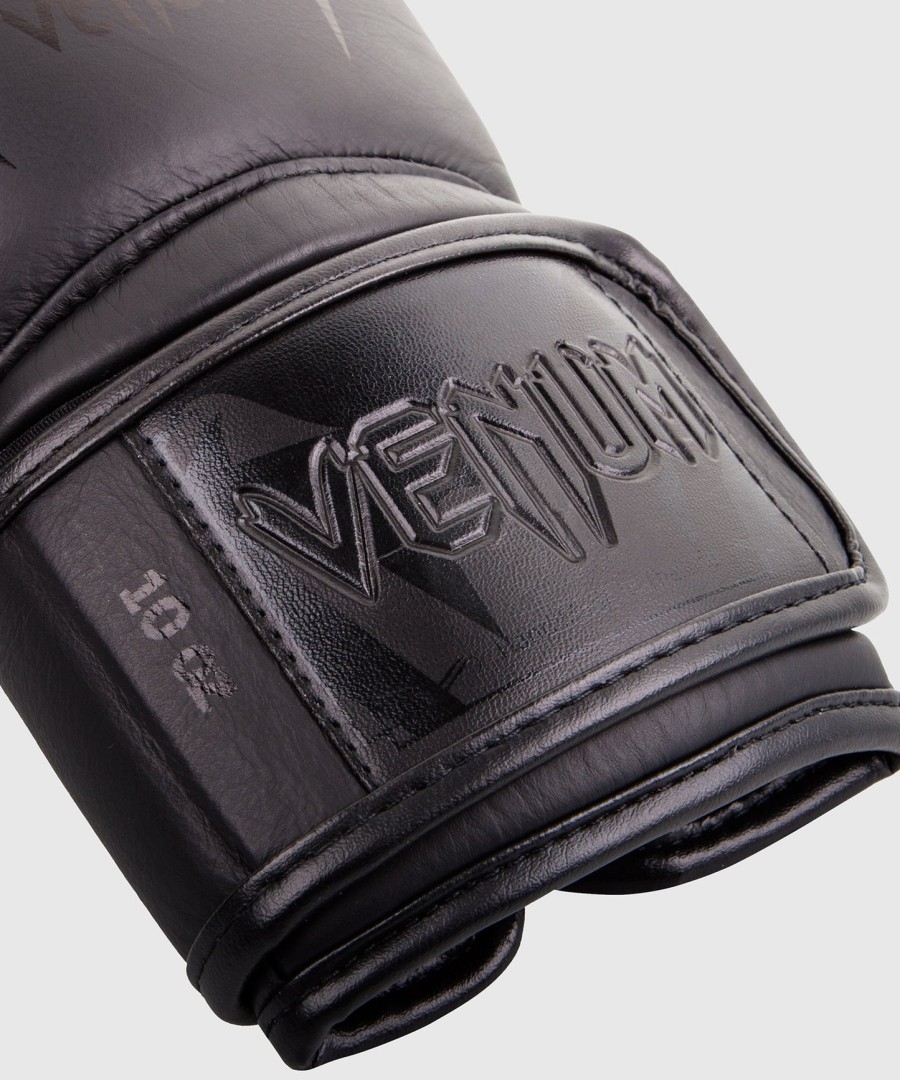 Γάντια πυγμαχίας venum giant 3.0 - Δέρμα nappa - ΜαύροΜαύρο