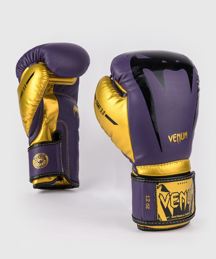 Γάντια πυγμαχίας venum giant 3.0 - Σκούρο ΜωβΧρυσό - Ειδική Έκδοση