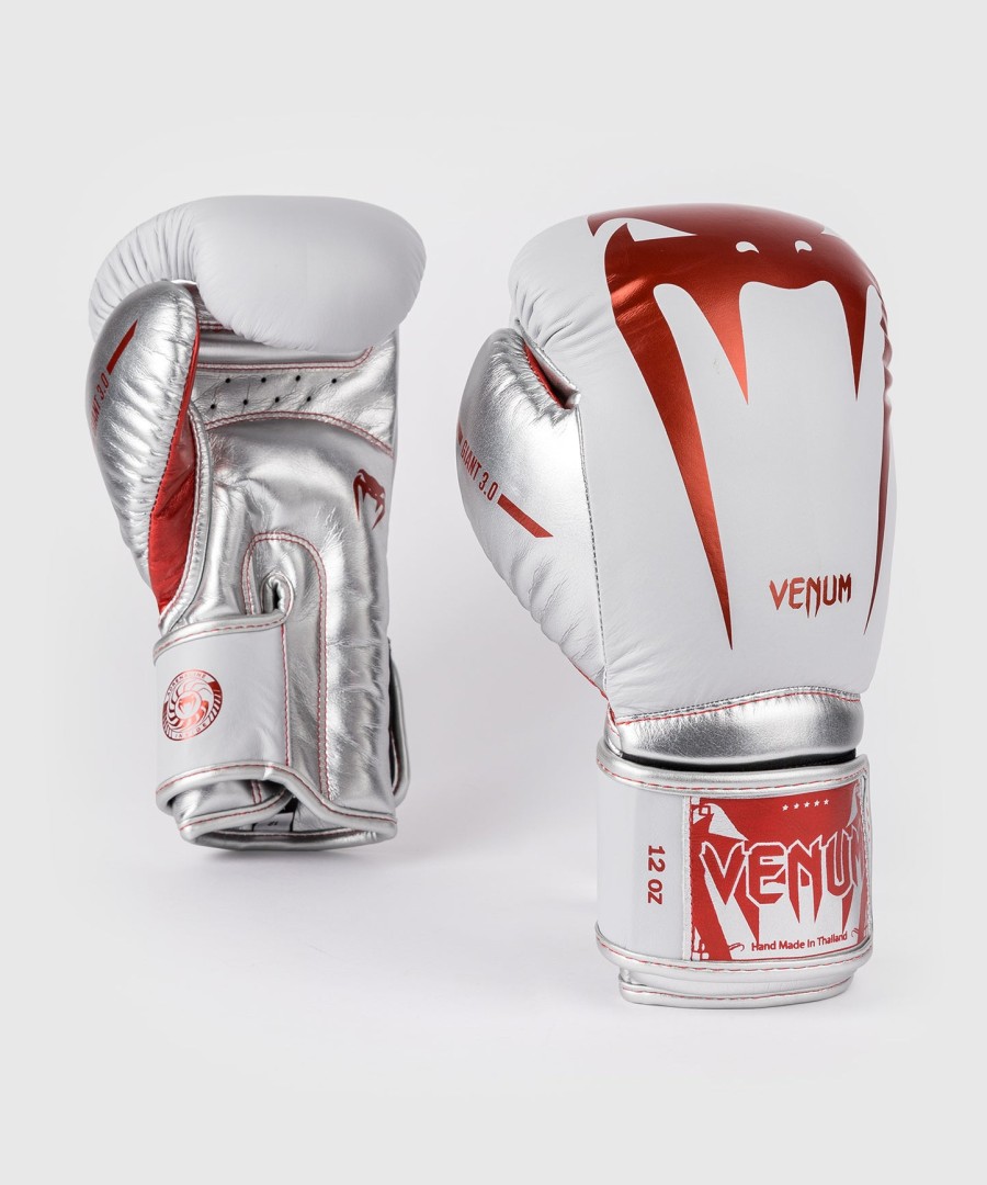Γάντια πυγμαχίας venum giant 3.0 - ΚόκκιναΑσημί - Ειδική Έκδοση