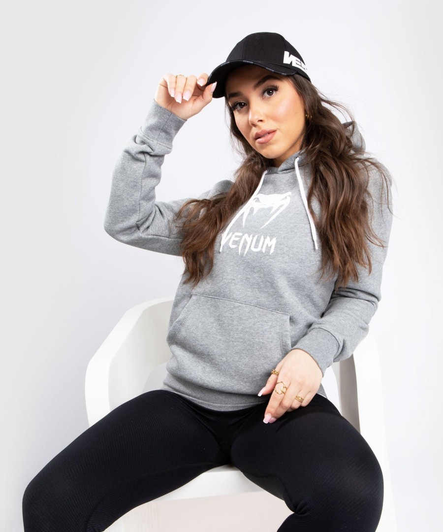venum classic hoodie - Για Γυναίκες - Ανοιχτό Γκρι-Μπλε