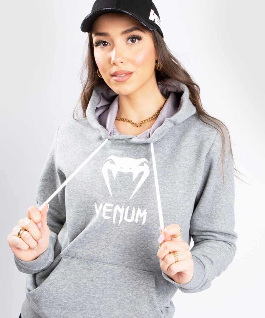 venum classic hoodie - Για Γυναίκες - Ανοιχτό Γκρι-Μπλε