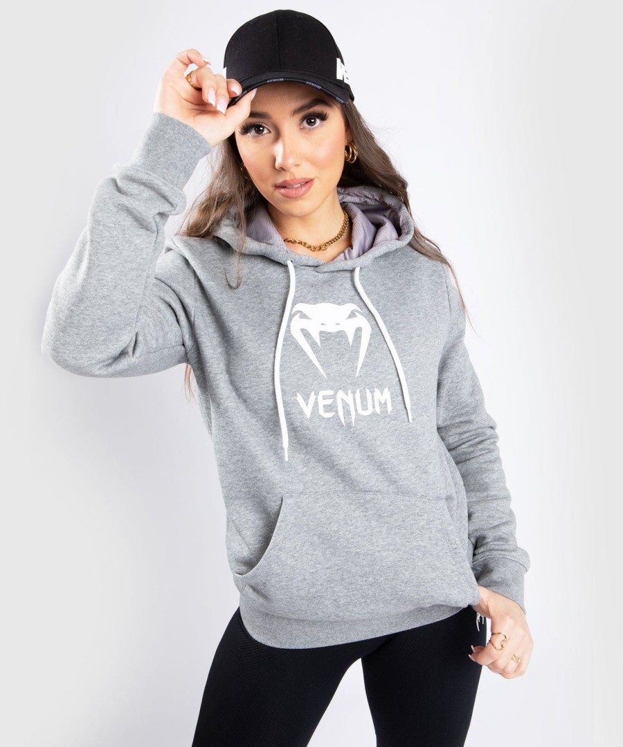 venum classic hoodie - Για Γυναίκες - Ανοιχτό Γκρι-Μπλε