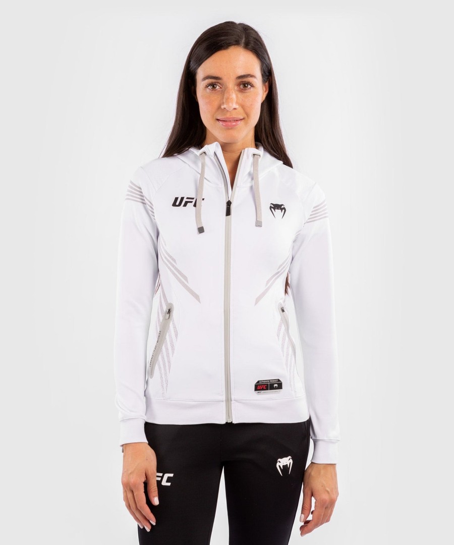 Φούτερ με κουκούλα ufc venum authentic fight night women walkout - Λευκό
