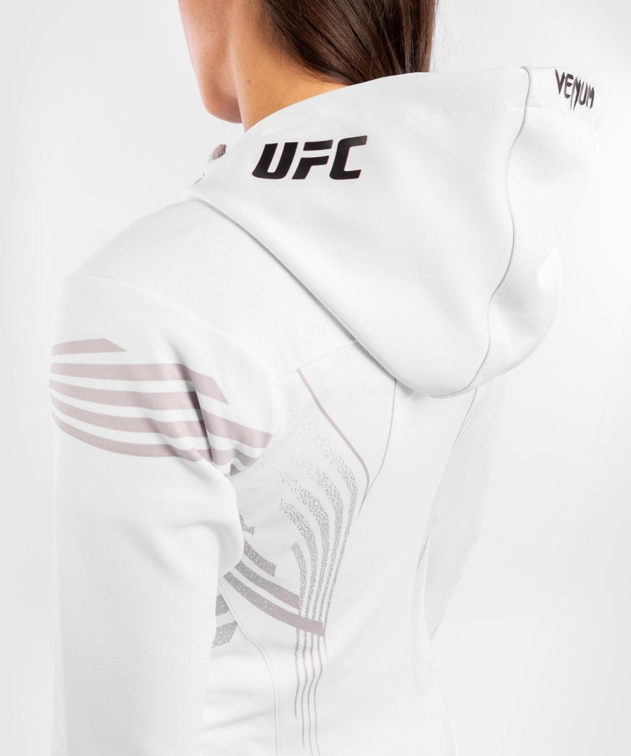 Φούτερ με κουκούλα ufc venum authentic fight night women walkout - Λευκό
