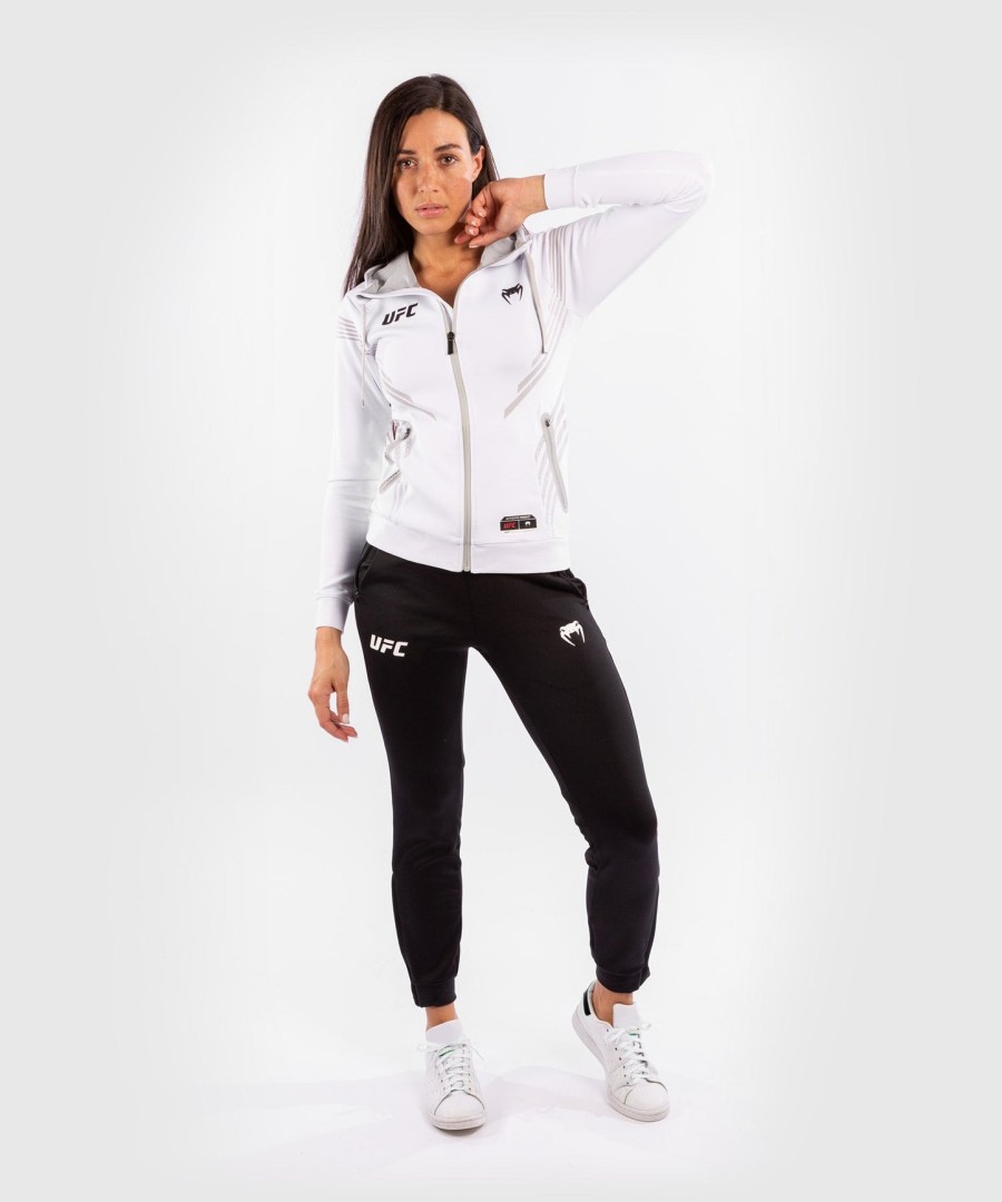 Φούτερ με κουκούλα ufc venum authentic fight night women walkout - Λευκό