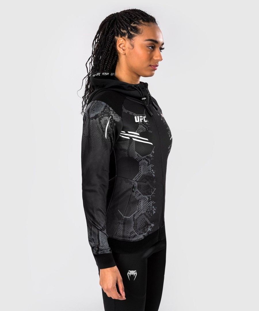 Φούτερ με κουκούλα ufc adrenaline by venum authentic fight night women walkout - Μαύρο