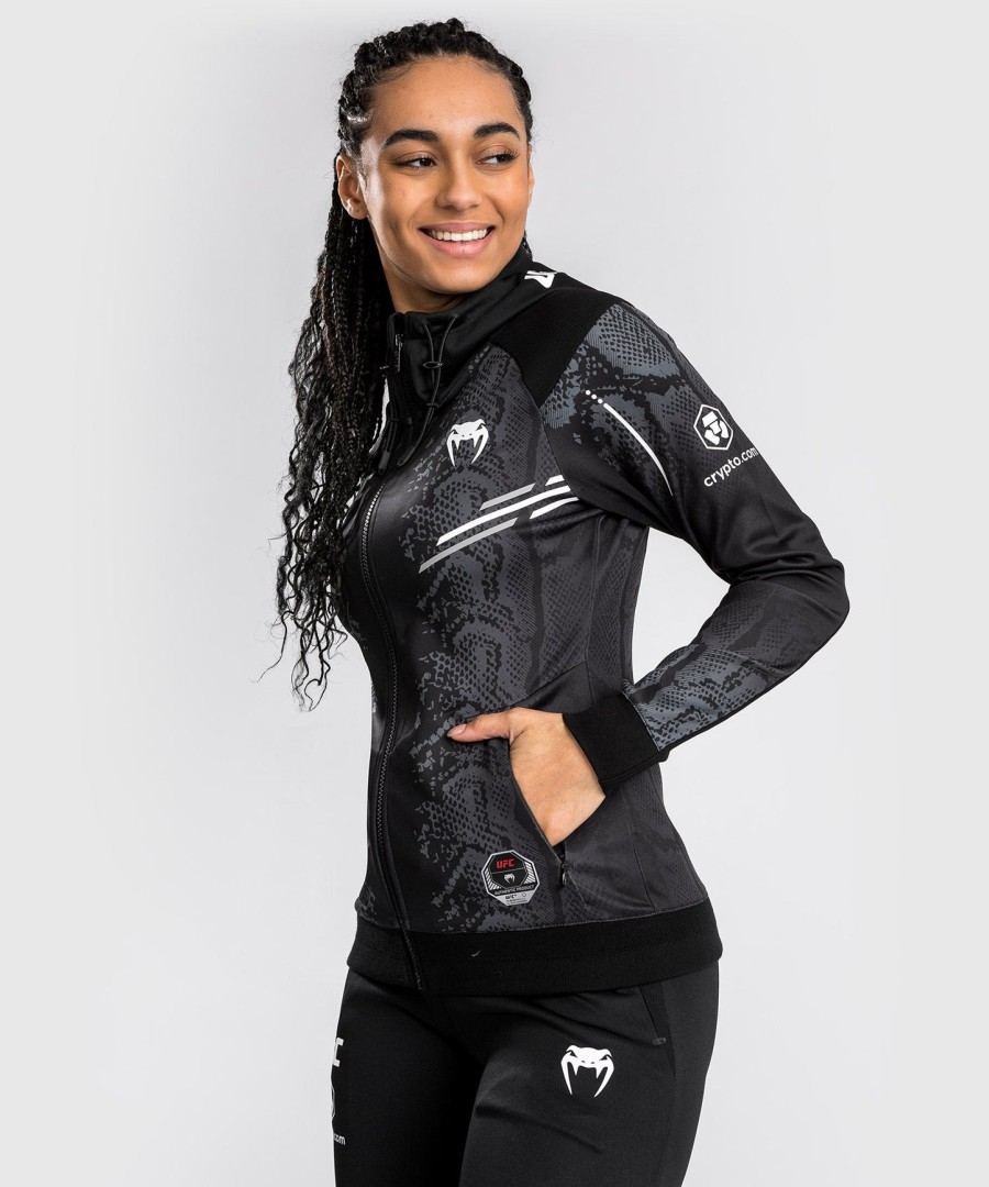 Φούτερ με κουκούλα ufc adrenaline by venum authentic fight night women walkout - Μαύρο