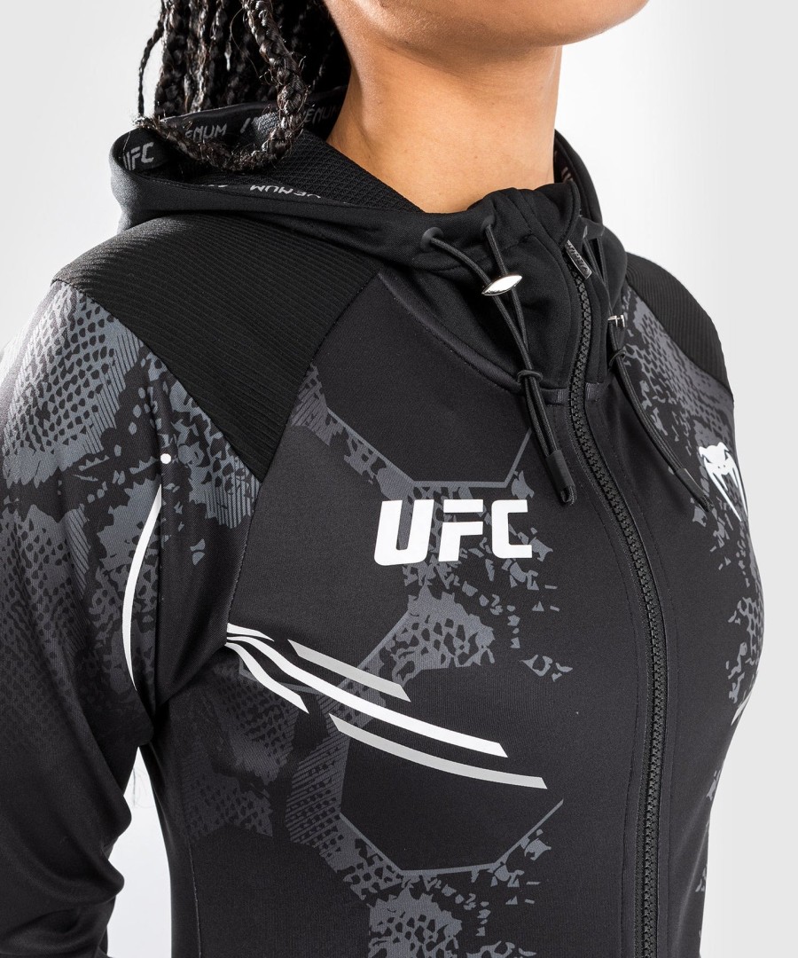 Φούτερ με κουκούλα ufc adrenaline by venum authentic fight night women walkout - Μαύρο