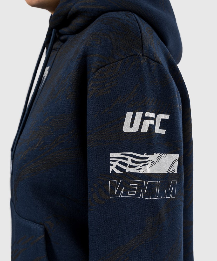ufc fusion by venum fight week Γυναικείο Φούτερ με Κουκούλα - oceanic blue