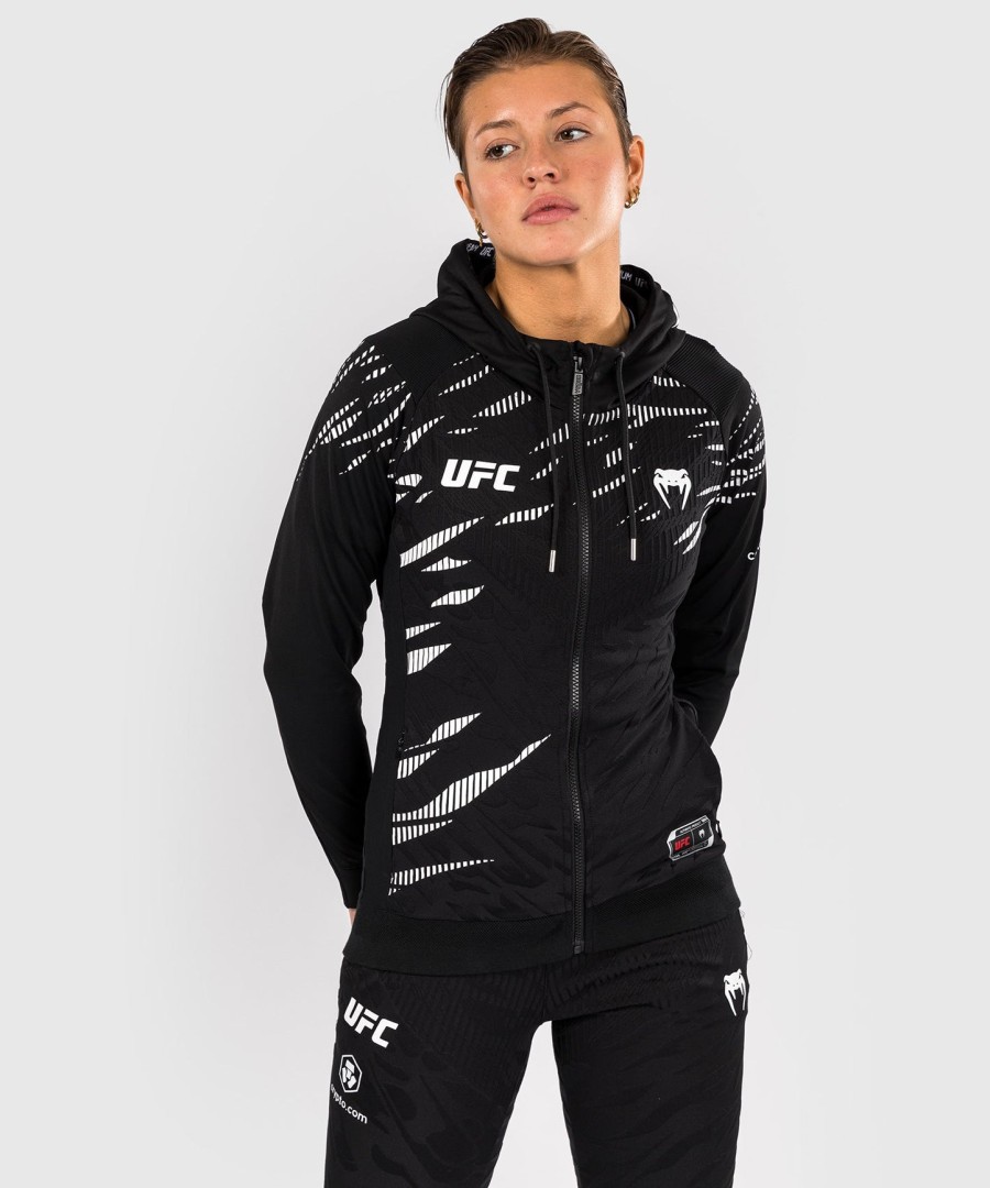 Φούτερ με κουκούλα ufc fusion by venum authentic fight night women walkout - Μαύρο