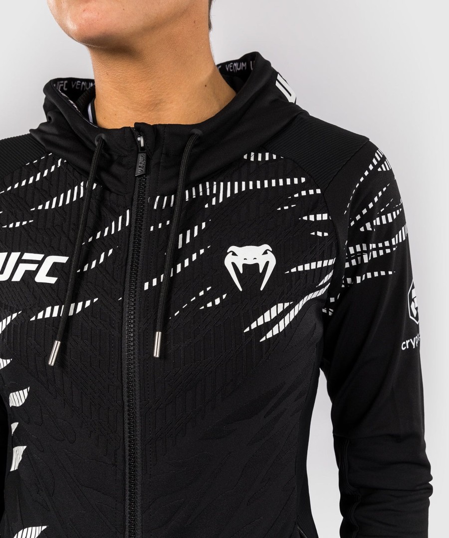 Φούτερ με κουκούλα ufc fusion by venum authentic fight night women walkout - Μαύρο
