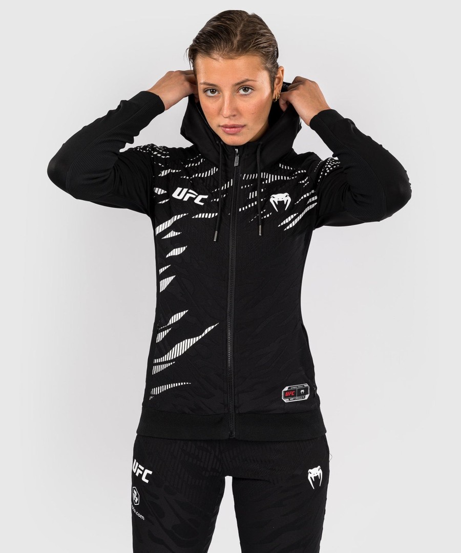 Φούτερ με κουκούλα ufc fusion by venum authentic fight night women walkout - Μαύρο