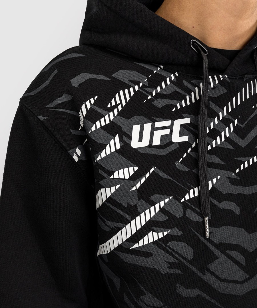 ufc fusion by venum Γυναικείο Φούτερ με Κουκούλα - Μαύρο