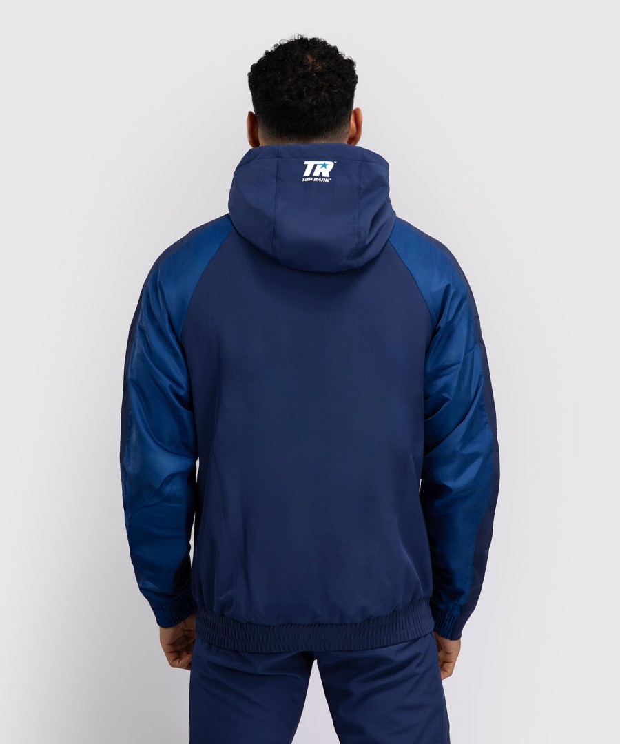 venum x top rank original Ανδρικό Φούτερ με Κούκλα και Φερμουάρ - Μπλε Σκούρο Μπλε