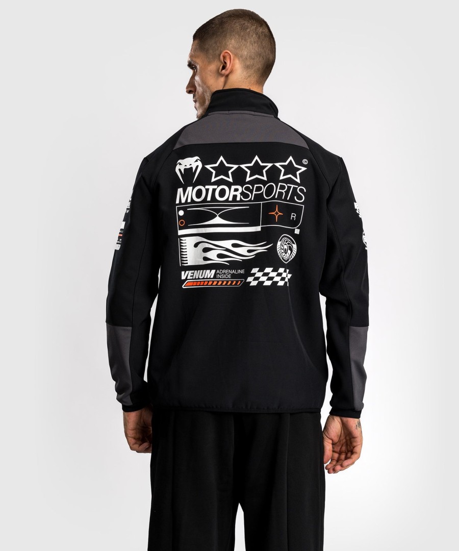 Μπουφάν venum motorsport softshell - Βαθύ Μαύρο