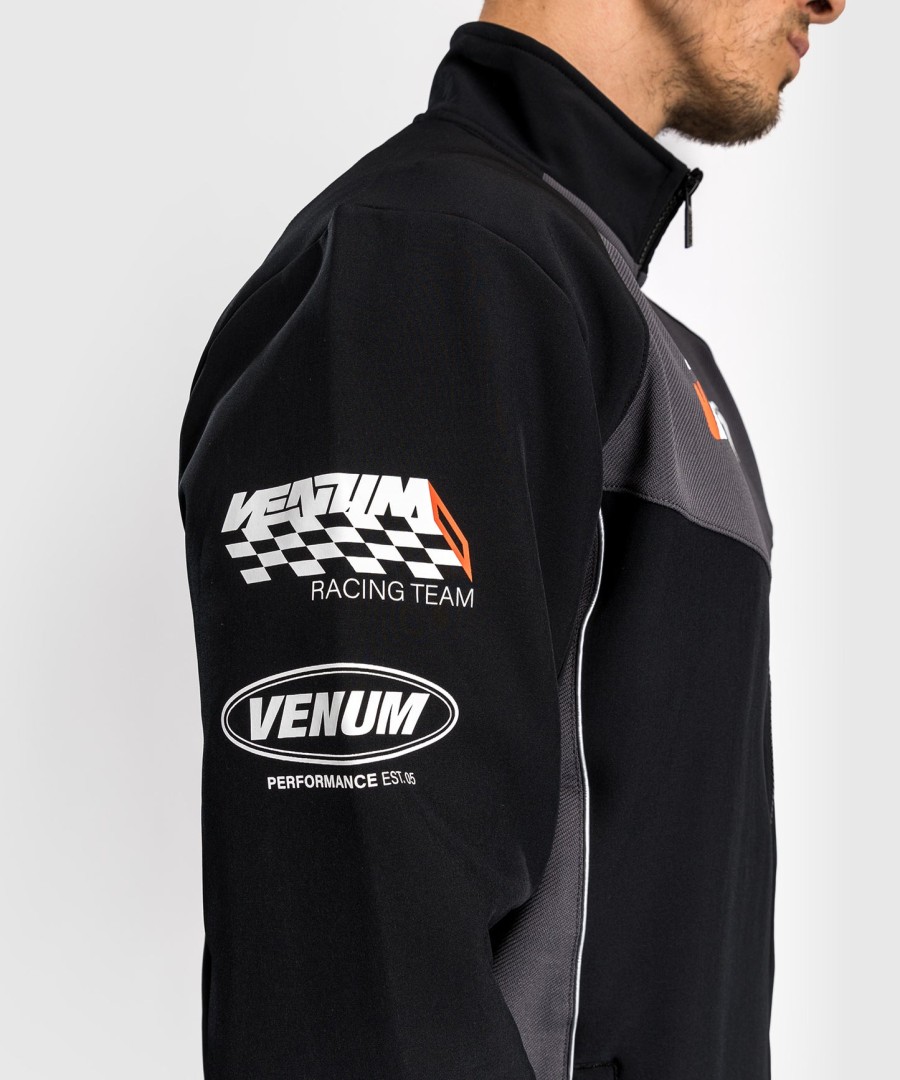 Μπουφάν venum motorsport softshell - Βαθύ Μαύρο
