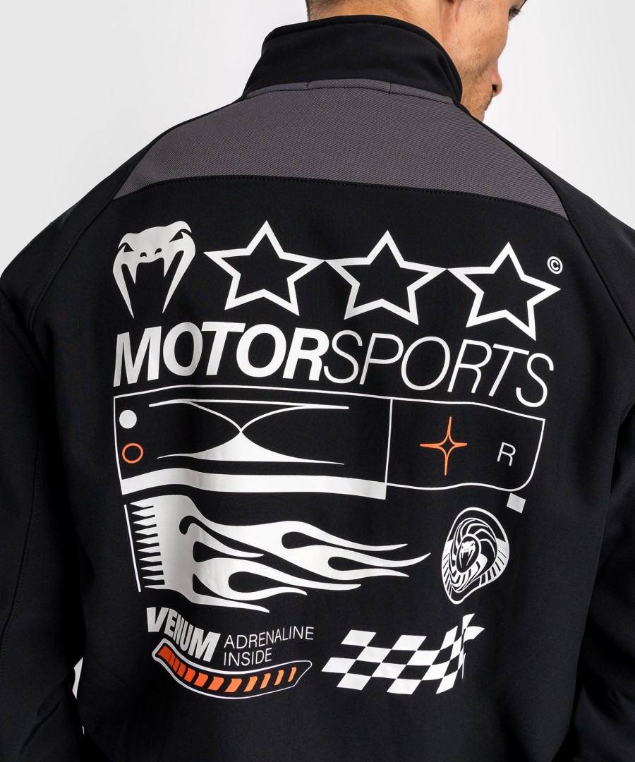 Μπουφάν venum motorsport softshell - Βαθύ Μαύρο
