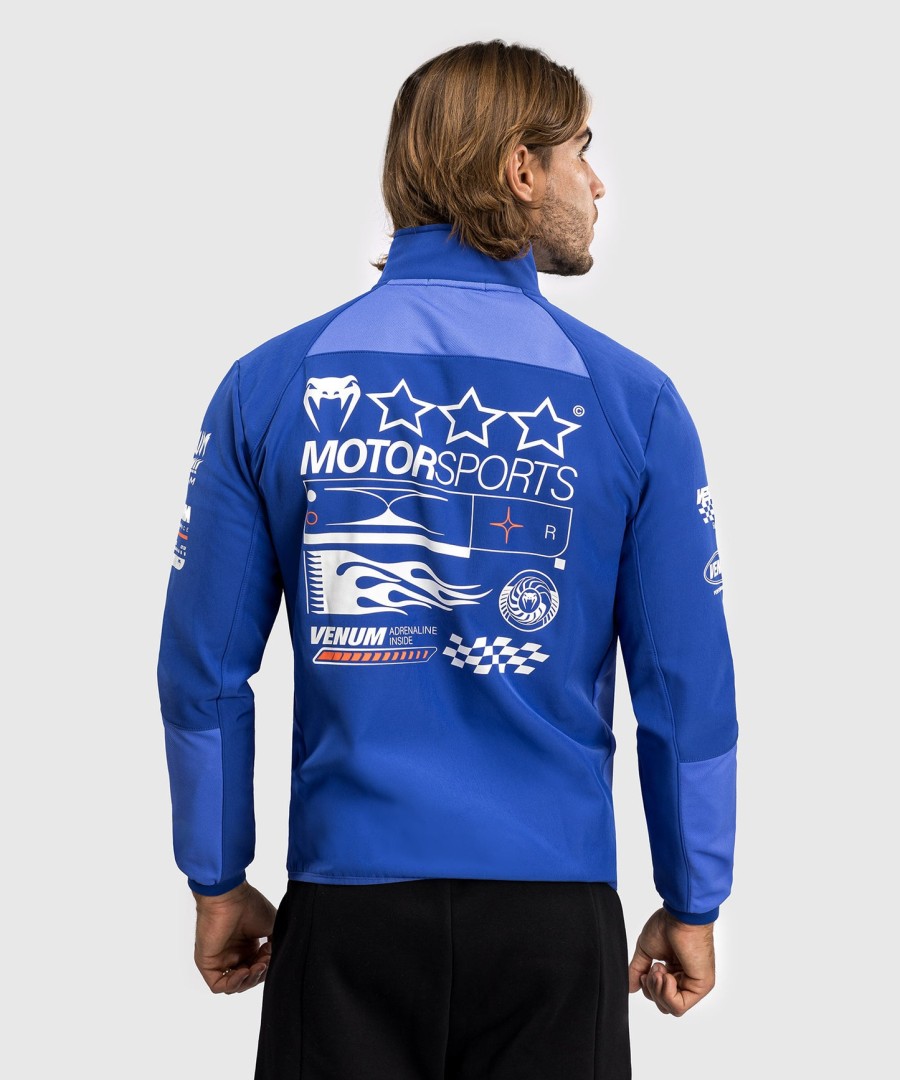 Μπουφάν venum motorsport softshell - Μπλε ρουά