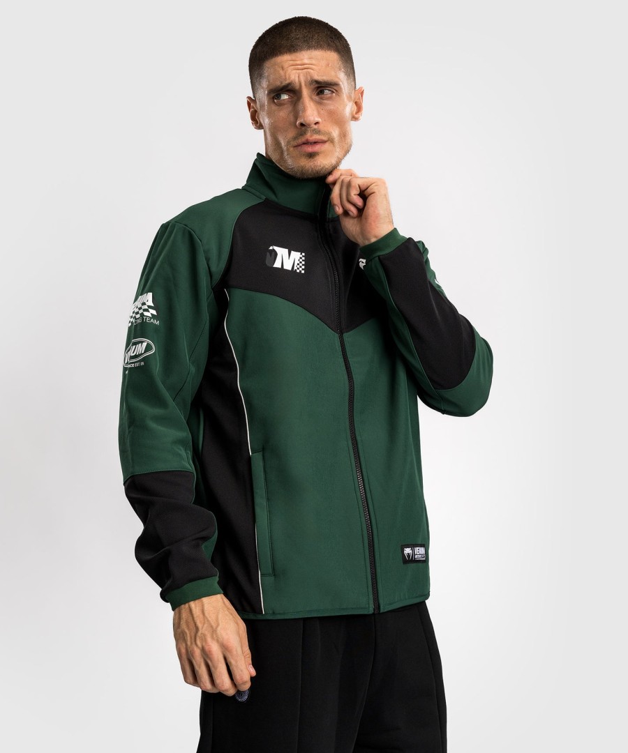 Μπουφάν venum motorsport softshell - deep forest
