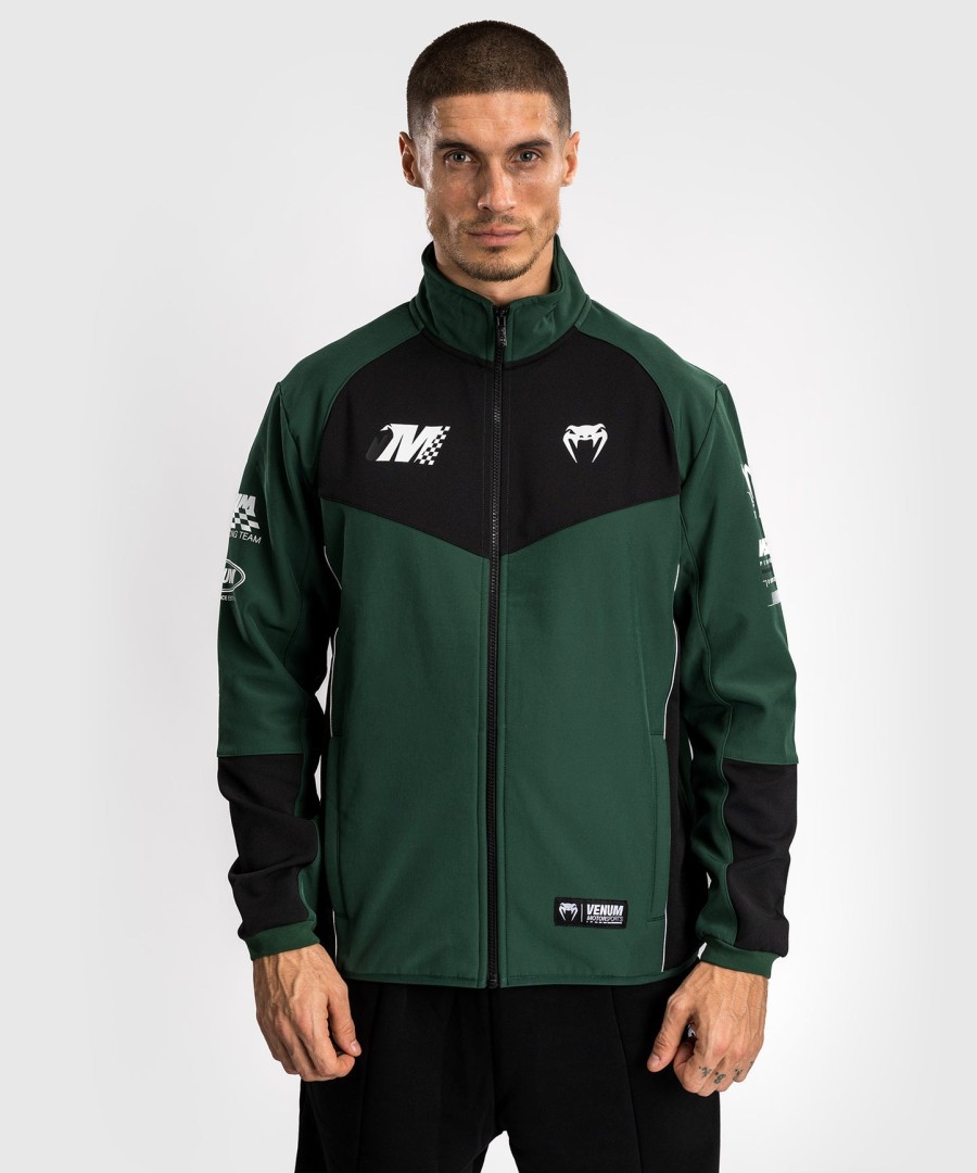 Μπουφάν venum motorsport softshell - deep forest