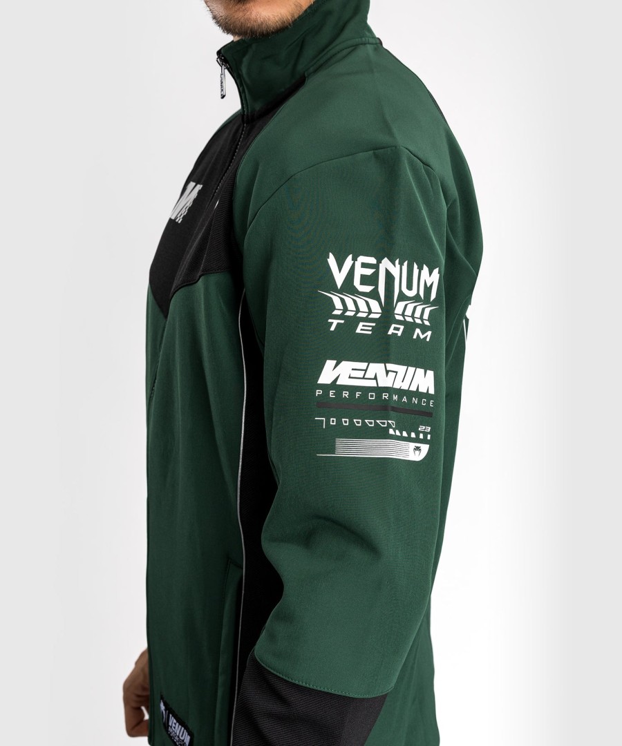 Μπουφάν venum motorsport softshell - deep forest