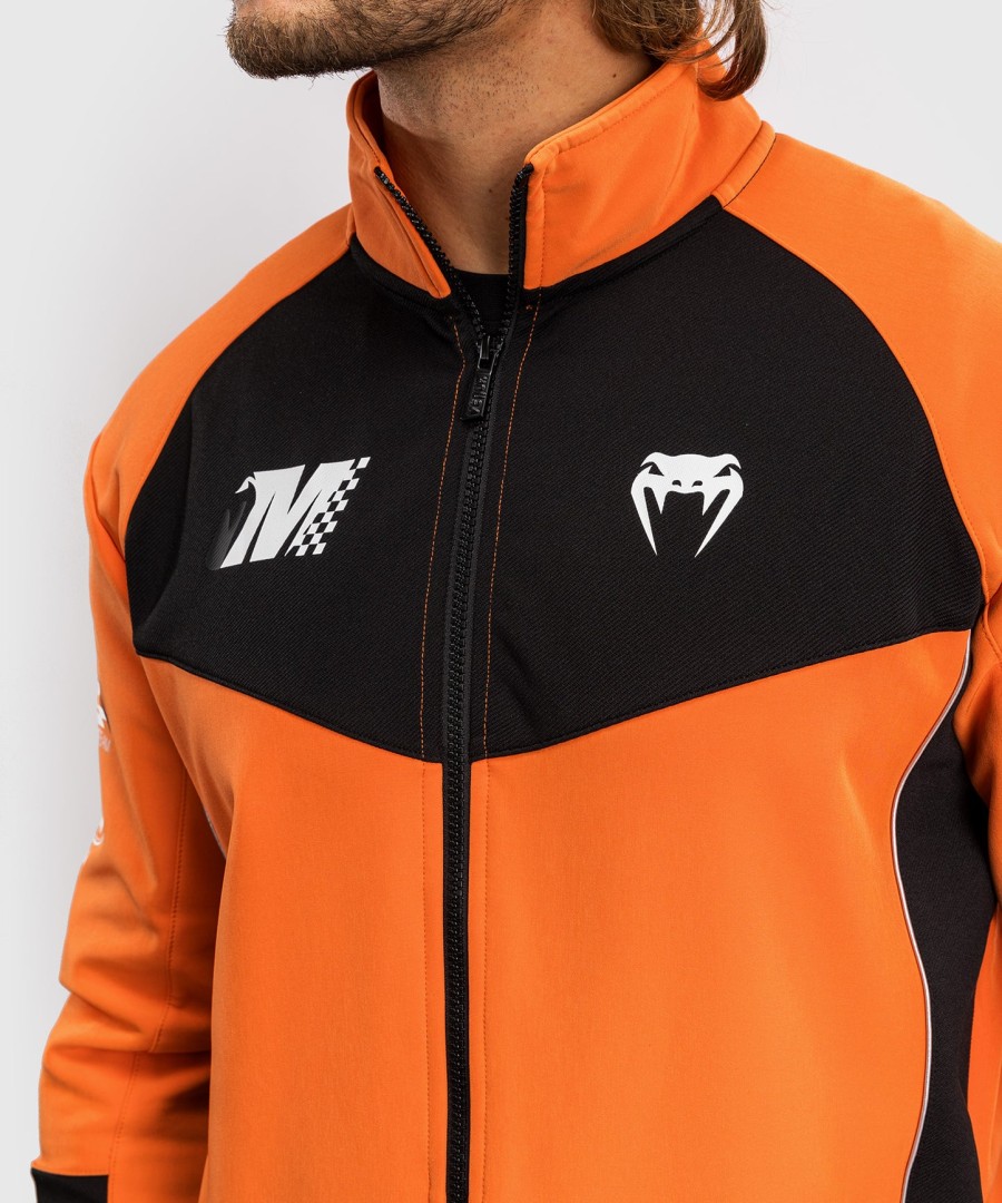 venum motorsport softshell jacket - tangerine