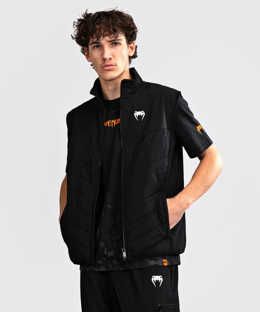 Μπουφάν venum paddock softshell με κοντό μανίκι - Μαύρο