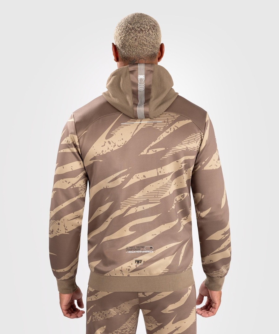 Φούτερ με κουκούλα ufc adrenaline by venum fight week men zip - desert camouflage