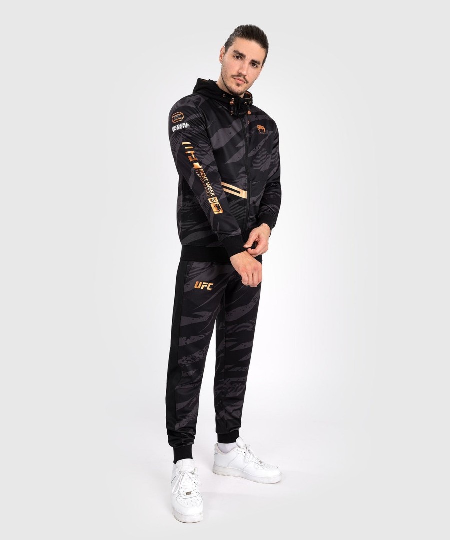 Φούτερ με κουκούλα ufc adrenaline by venum fight week men zip - urban camouflage