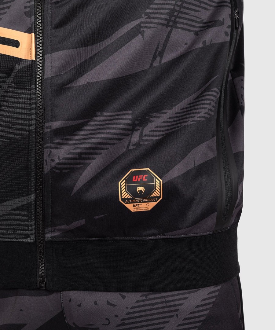 Φούτερ με κουκούλα ufc adrenaline by venum fight week men zip - urban camouflage