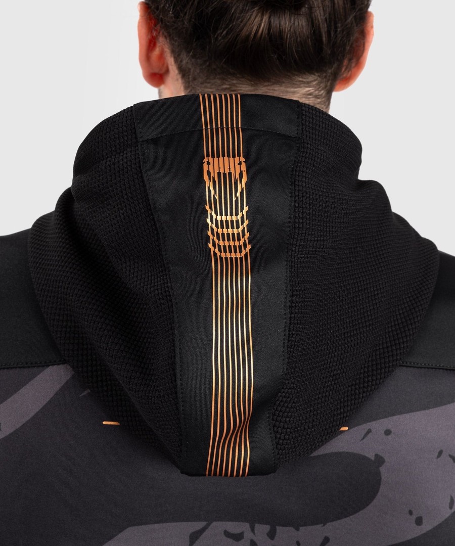 Φούτερ με κουκούλα ufc adrenaline by venum fight week men zip - urban camouflage