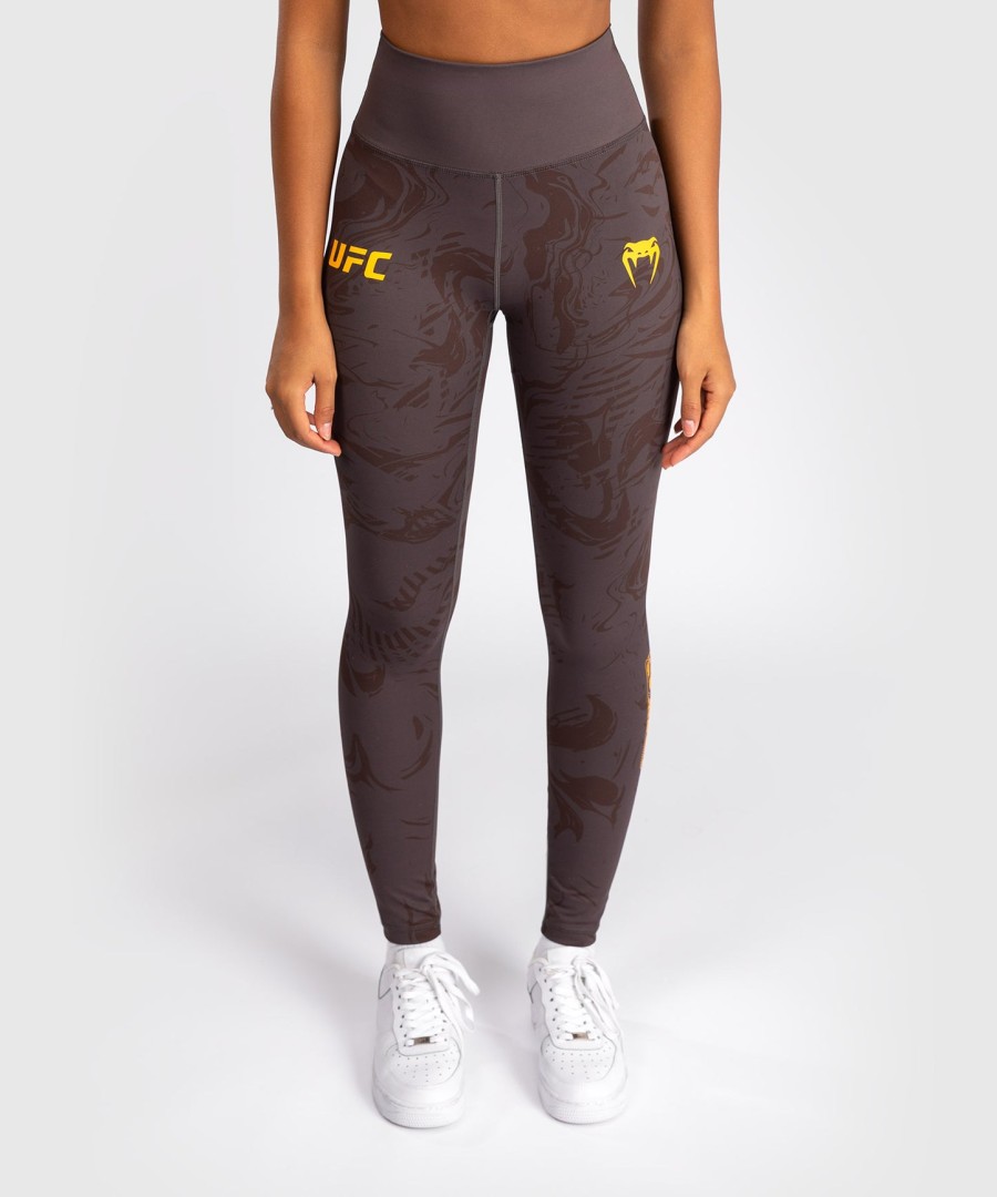 ufc fusion από venum fight week women performance tight - earthen brown