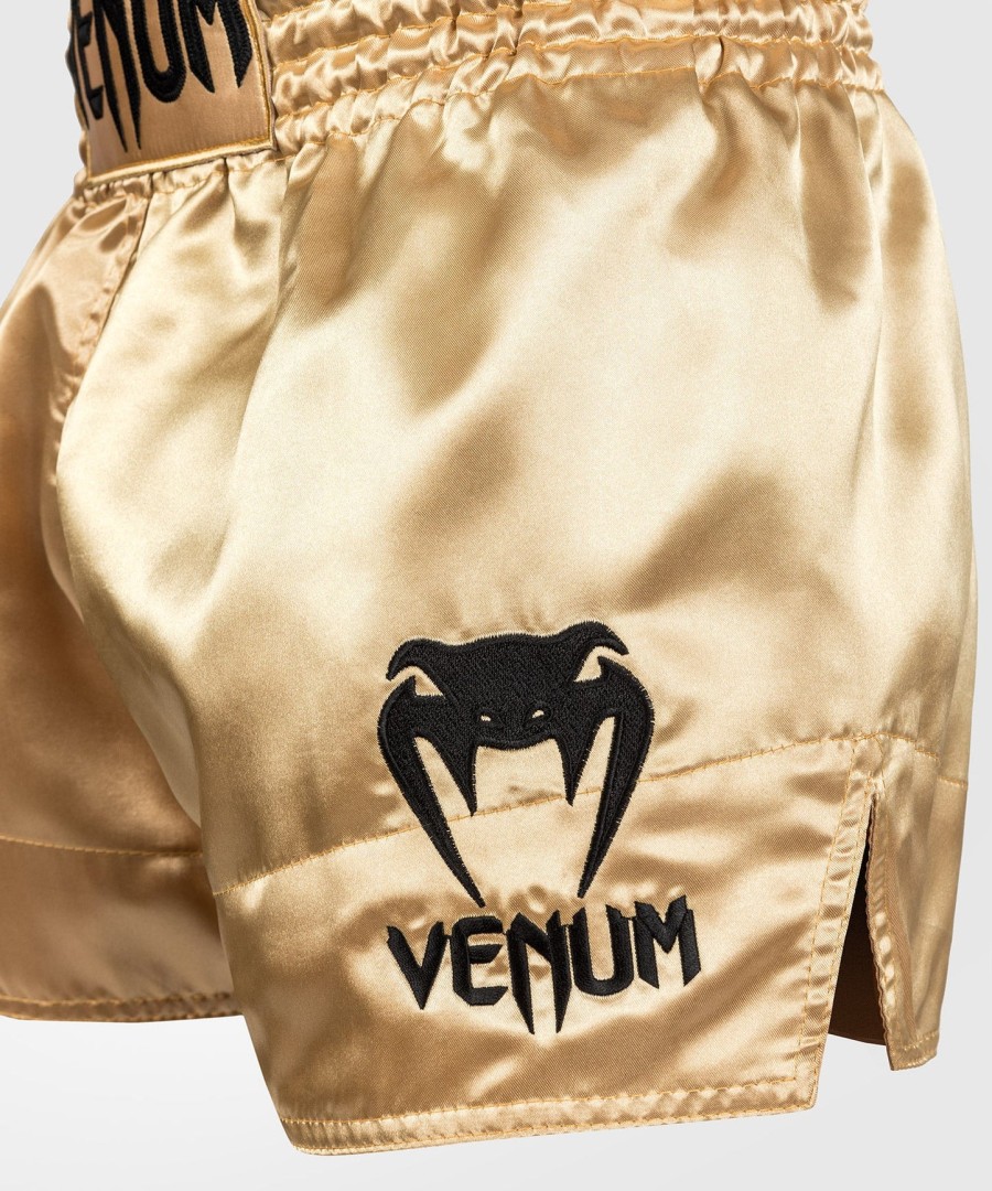 Σορτς venum classic muay thai - ΧρυσόΜαύρο