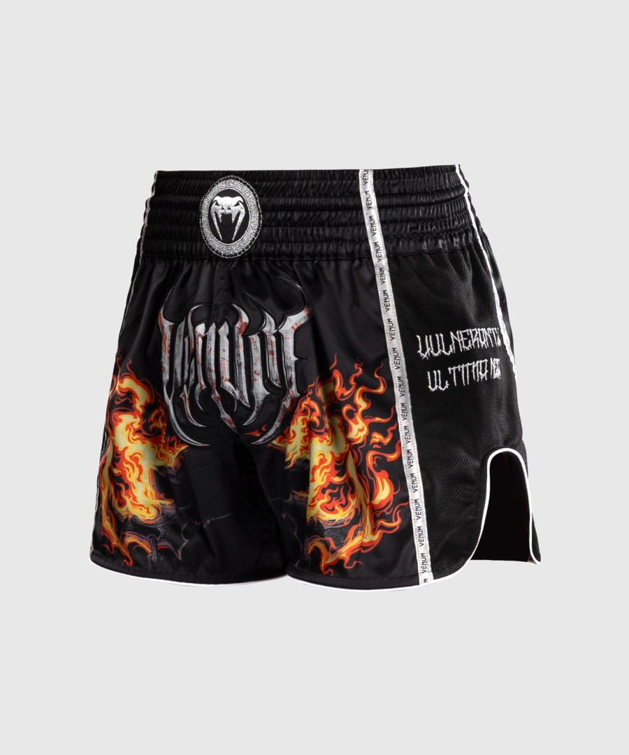 Σορτς muay thai venum gladiator 5.0 - ΜαύροΝέον Πορτοκαλί