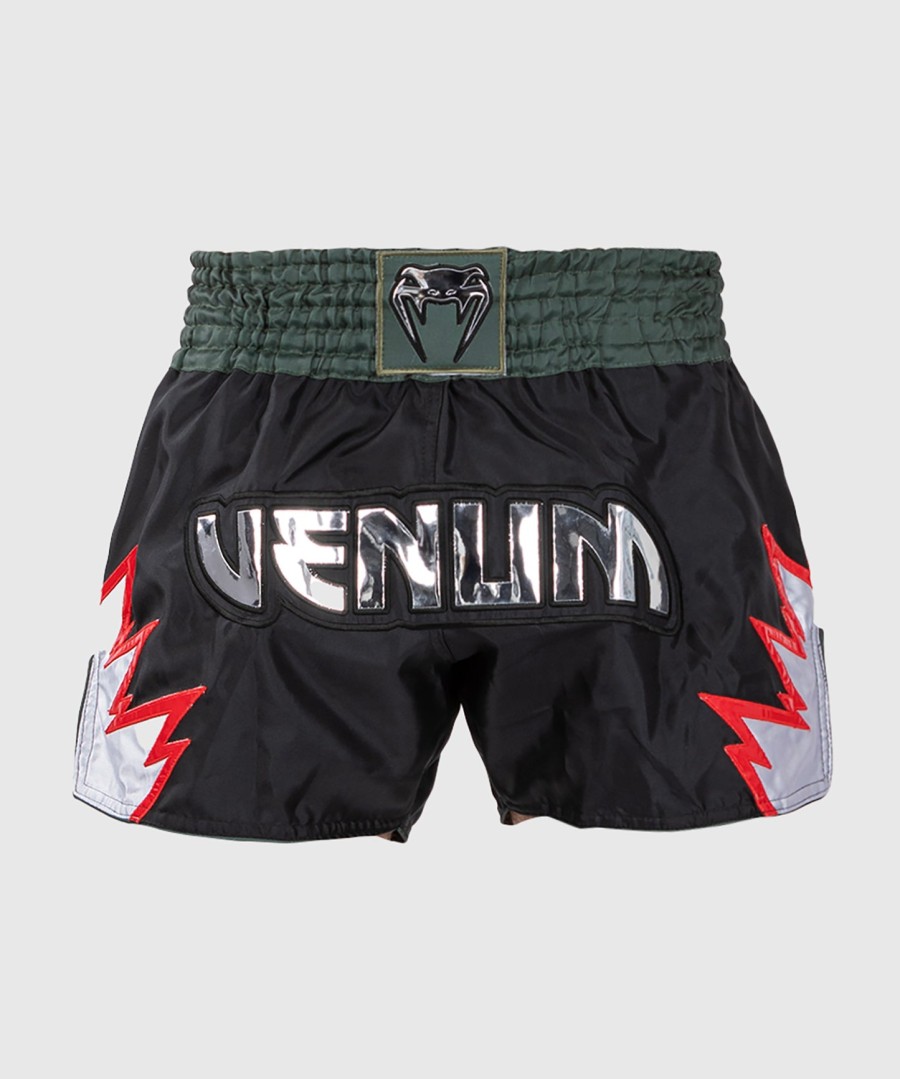 Σορτς venum inferno muay thai - Βαθύ ΜαύροΧακί