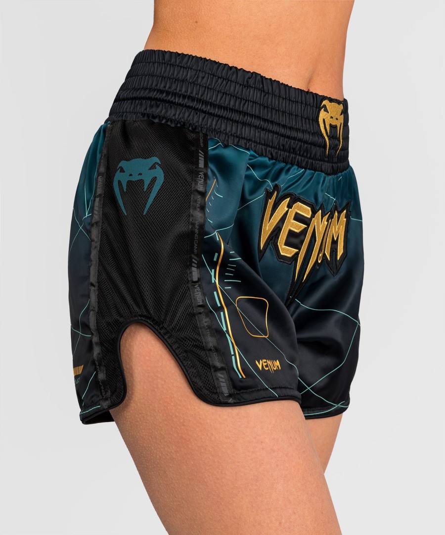 Σορτς venum tactical xt muay thai - ΜαύροΠράσινο του Δάσους